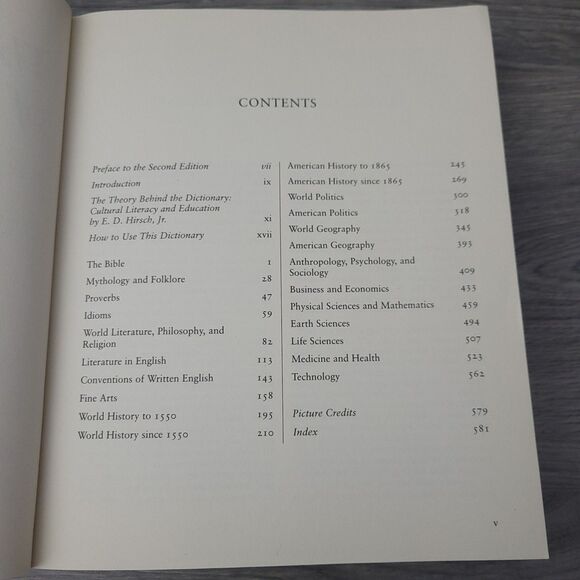 1993 The Dictionary of Cultural Literacy 2nd Edition Revised and Updated Pb - Picture 10 of 10